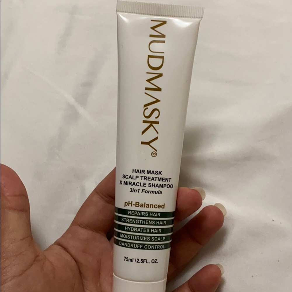 Mudmasky hair mask scalp treatment & miracle shamp